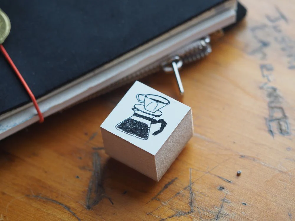 36 Sublo - Rubber Stamp - Drip Coffee
