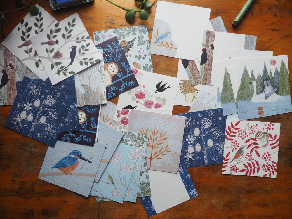 4legs - Memo Pad - Wild Birds - 14 Designs (98 Sheets)