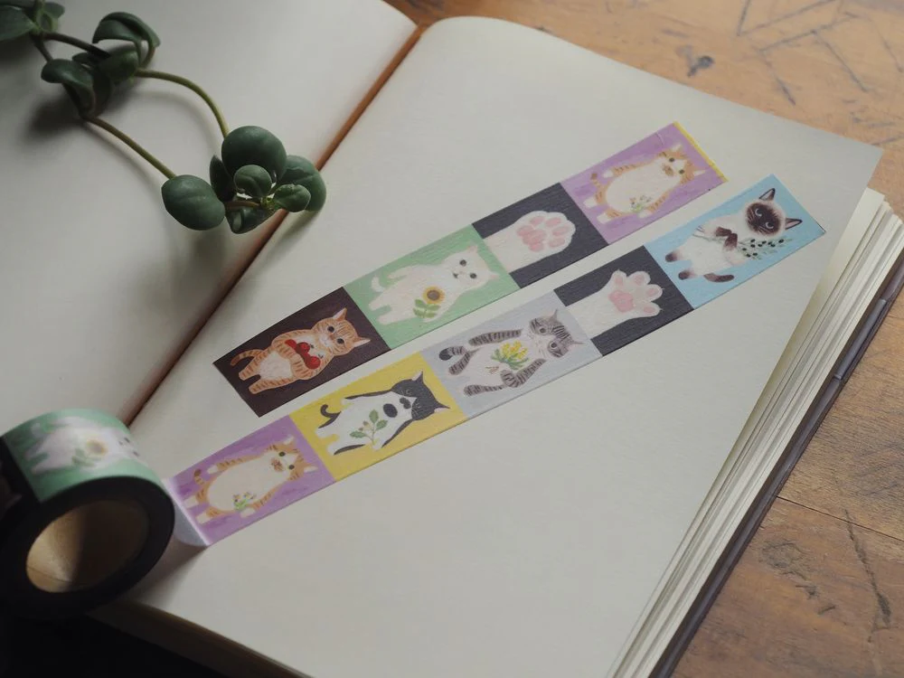 4legs - Washi Tape - Cat B