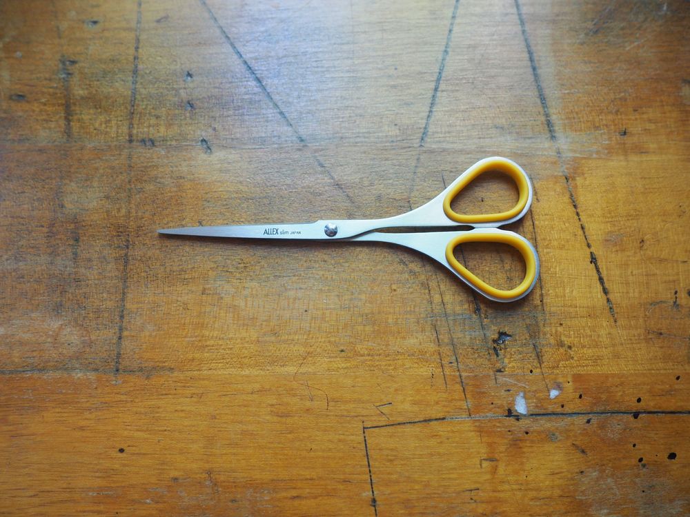 Allex - Slim140 Scissors - Yellow (11163)