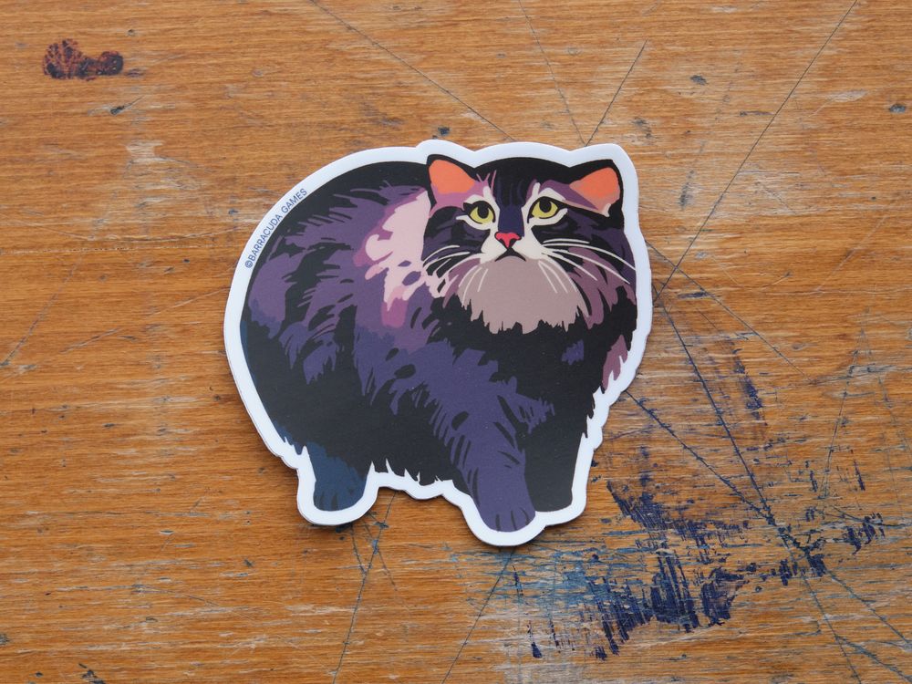 Bio Blitz - Vinyl Sticker - Pallas's cat
