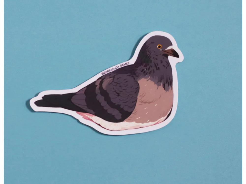 Bio Blitz - Vinyl Sticker - Rock Pigeon