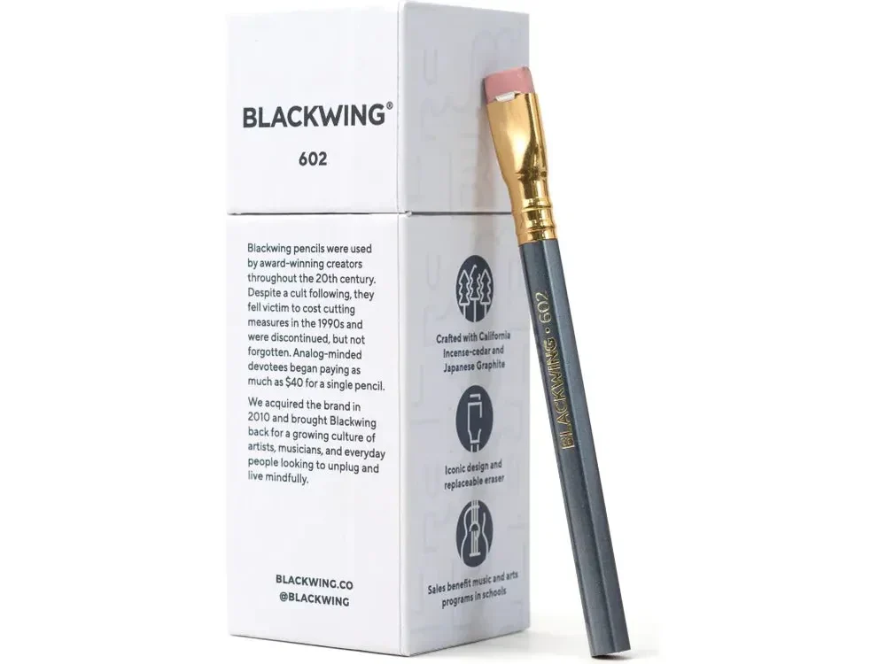 Blackwing - 602 Short (Pack of 12)