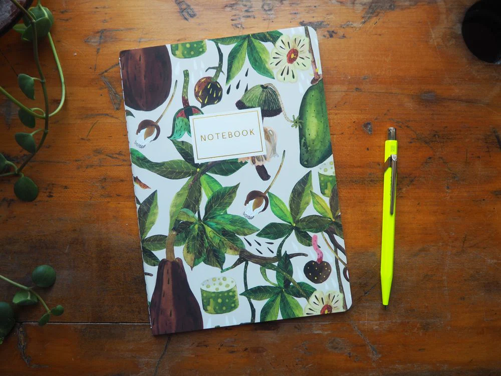 Bruno Visconti - Notebook - A5 Lined - Baobab Tree