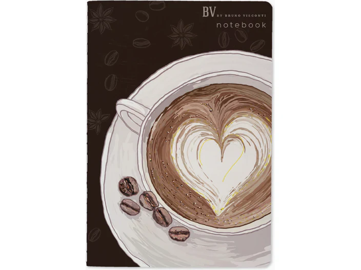Bruno Visconti - Notebook - A5 Lined - Cappucccino