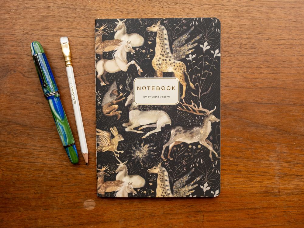 Bruno Visconti - Notebook - A5 Lined - Fauna Fantasy