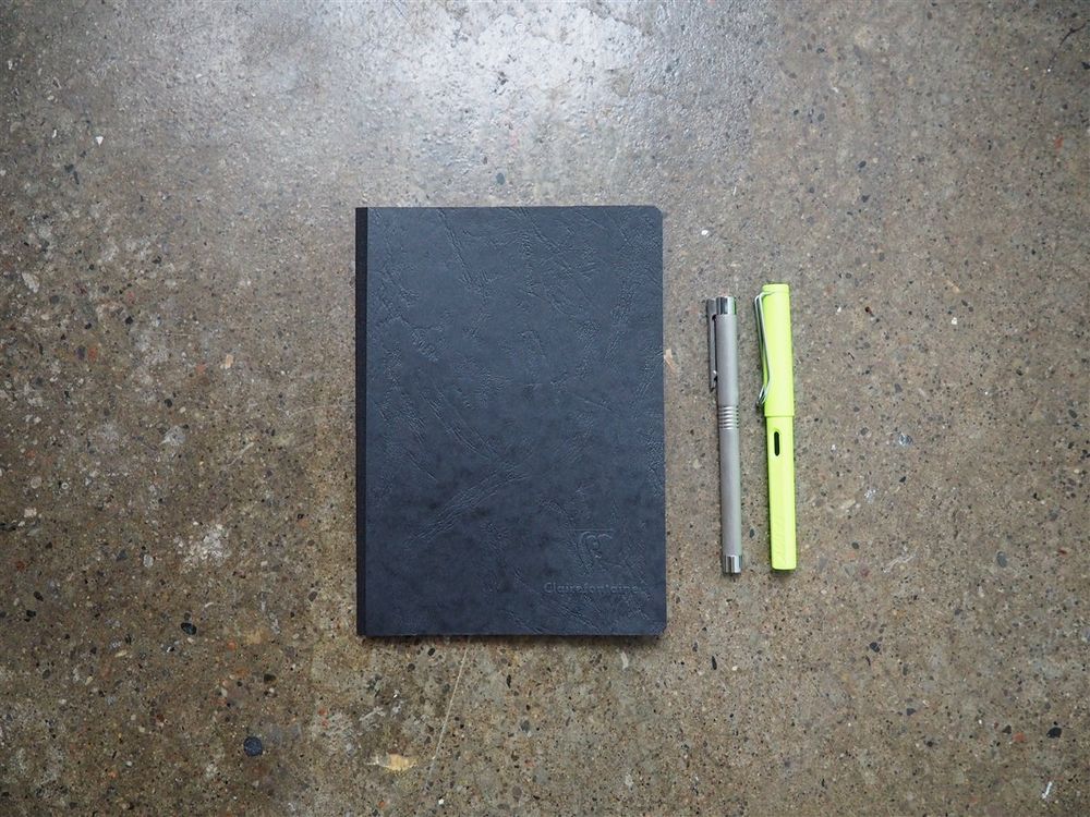 Clairefontaine - Age-Bag Journal - A5 - Black (Lined)