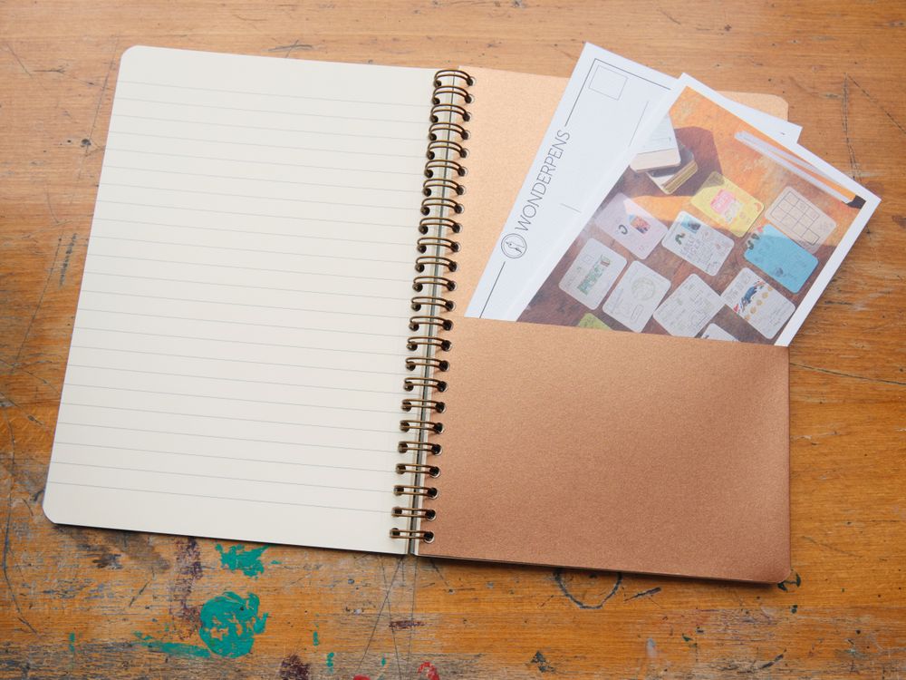 Clairefontaine - Flying Spirit Spiral Bound Notebook - A5 - Green (Lined) - Image 3