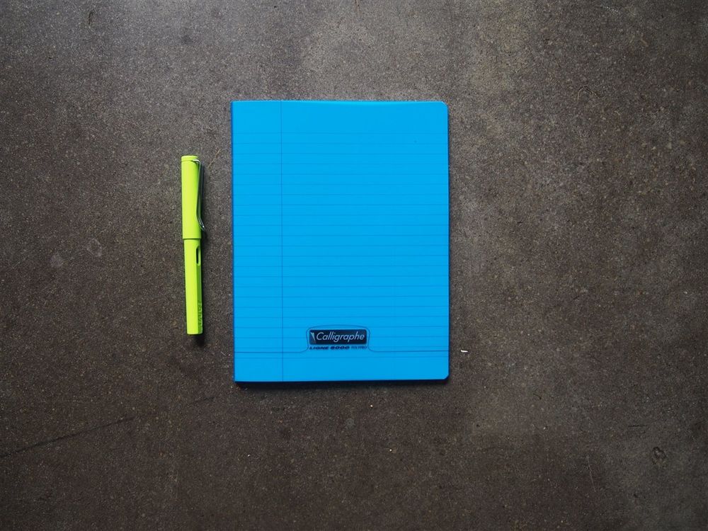Clairefontaine - Polypro Staplebound Notebook - A5 (Lined)