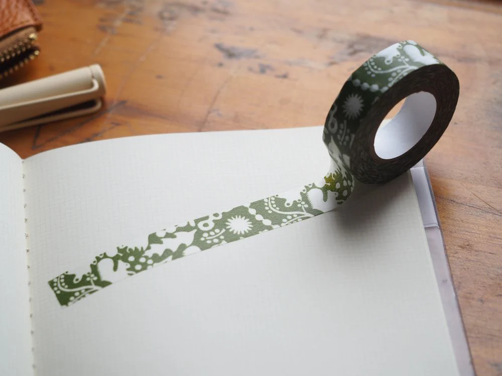 Classiky - Washi Tape - Forest of Squirrel - Green