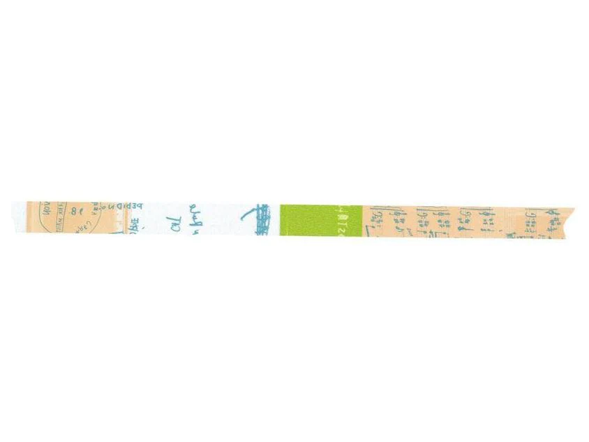 Classiky - Washi Tape - Graffiti A Green