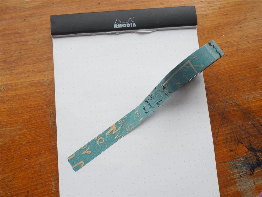 Classiky - Washi Tape - Graffiti B Blue