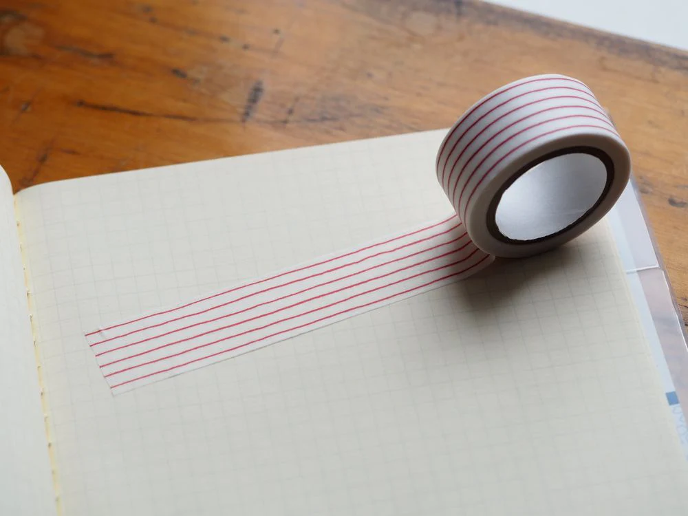 Classiky - Washi Tape - Red Stripe