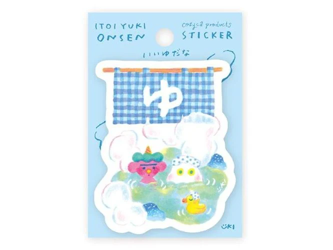 Cozyca x Itoi Yuki Sticker - Onsen