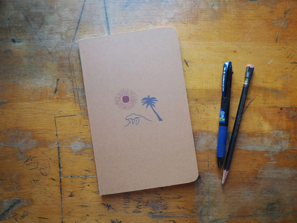 Denik Classic LayFlat Notebook - Beach Kraft - Lined