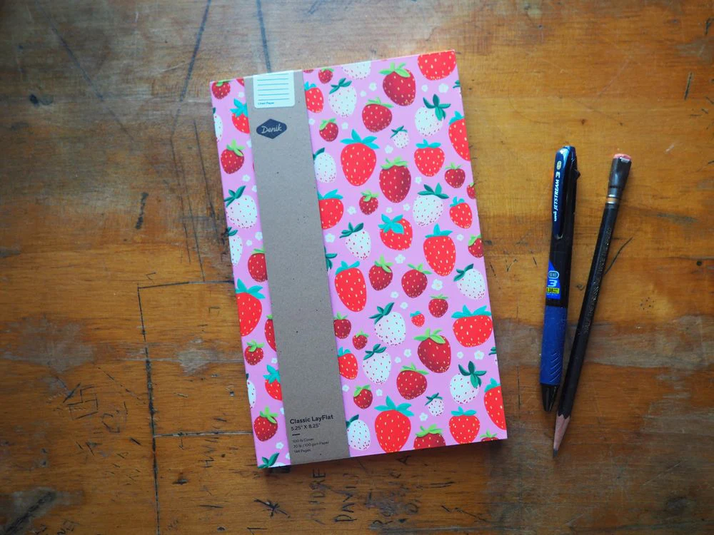 Denik Classic LayFlat Notebook - Berrylicious- Lined