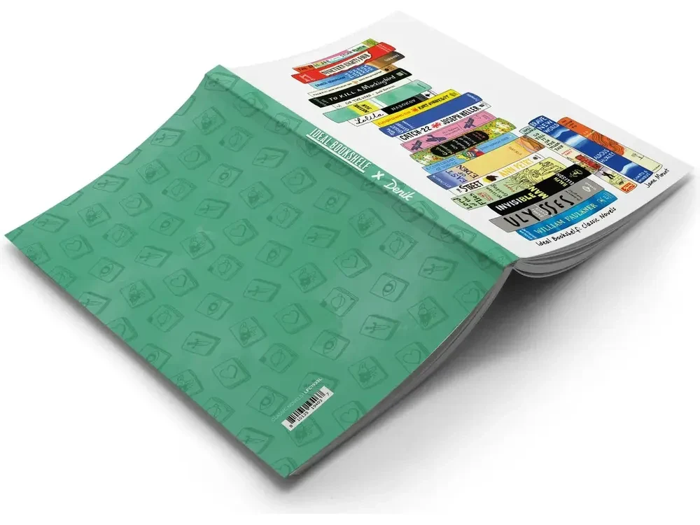 Denik Classic LayFlat Notebook - Classic Novels - Lined - Image 2