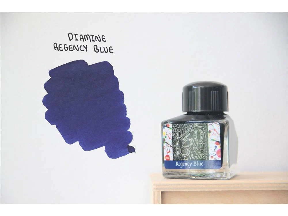 Diamine 150th Anniversary - Fountain Pen Ink (40mL) - Regency Blue