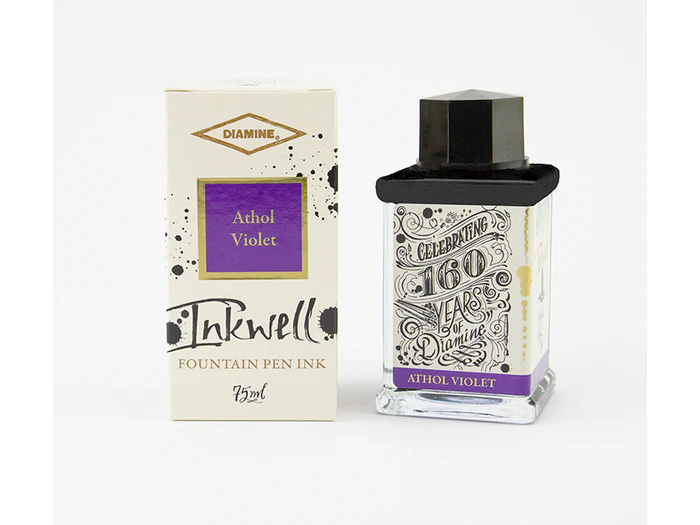 Diamine 160th Anniversary - Fountain Pen Ink (75mL) - Athol Violet