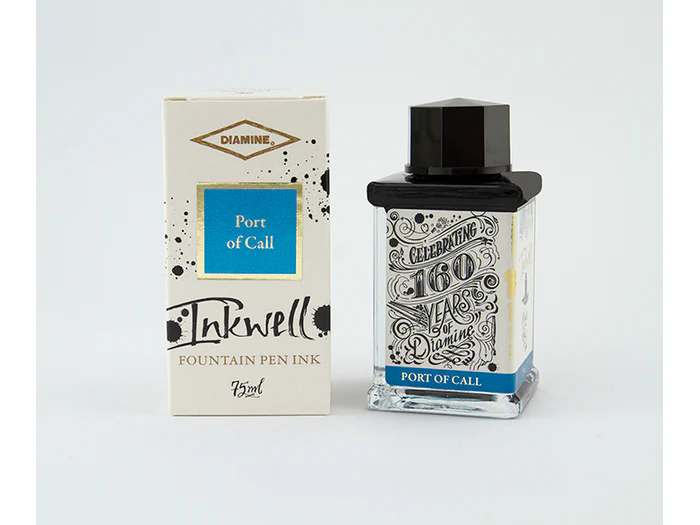 Diamine 160th Anniversary - Fountain Pen Ink (75mL) - Port of Call