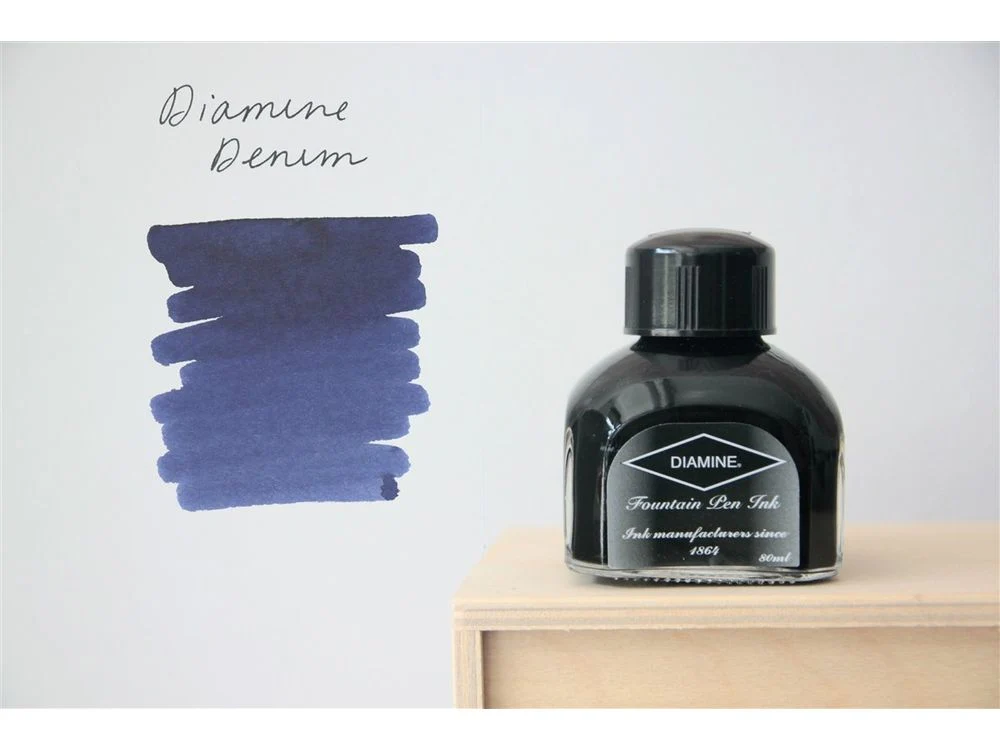 Diamine - Fountain Pen Ink (80mL) - Denim