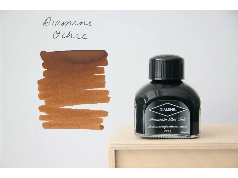 Diamine - Fountain Pen Ink (80mL) - Ochre