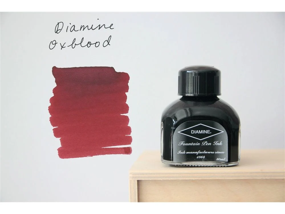 Diamine - Fountain Pen Ink (80mL) - Oxblood