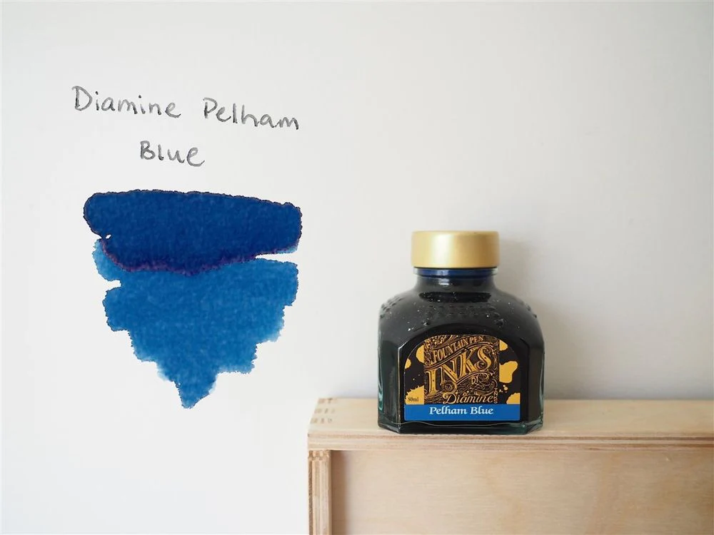 Diamine - Fountain Pen Ink (80mL) - Pelham Blue