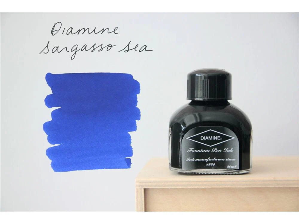 Diamine - Fountain Pen Ink (80mL) - Sargasso Sea