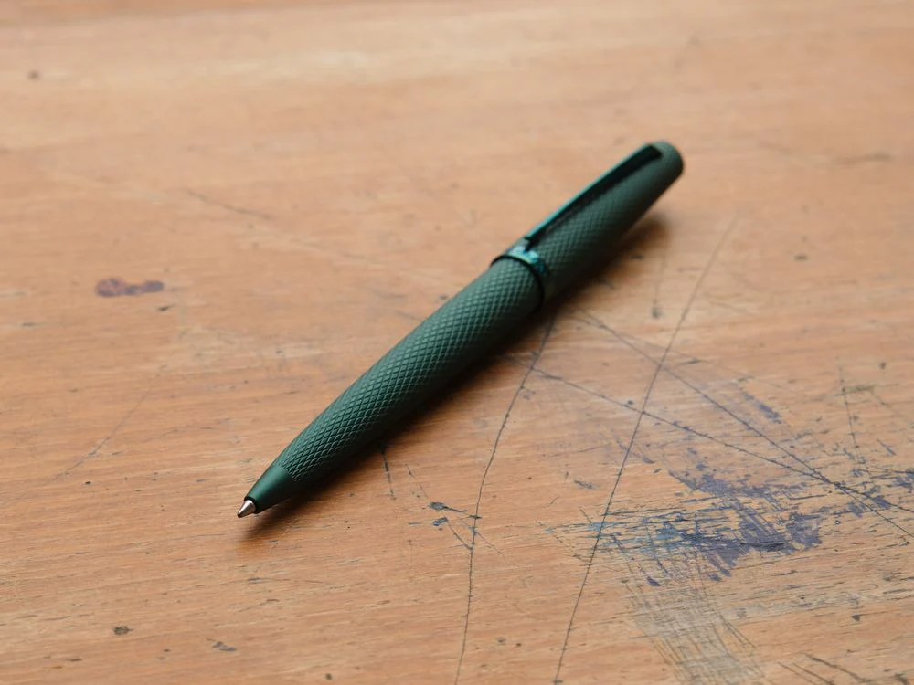 Diplomat Ballpoint - Viper - Guilloche Green - Image 2