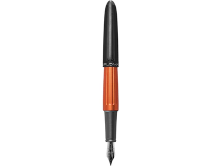Diplomat Fountain Pen - Aero - Orange/Black