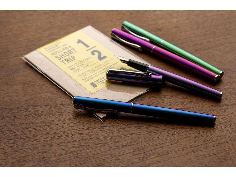Diplomat Fountain Pen - Traveller - Funky Blue - Image 4