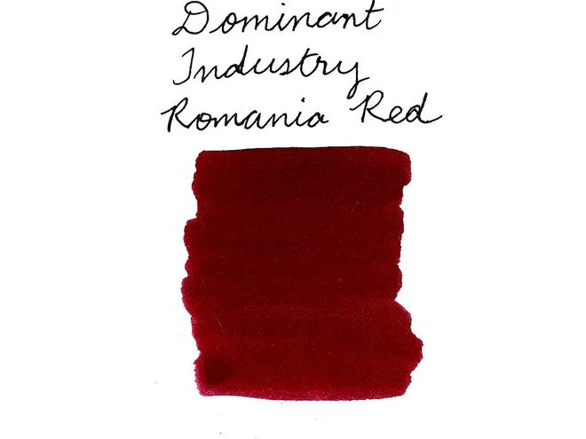 Dominant Industry Fountain Pen Ink (25mL) - Standard 101 - Romania Red - Image 2