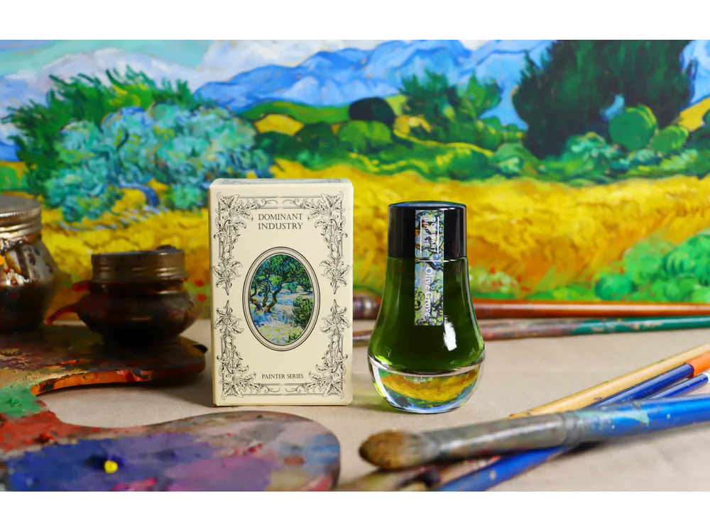 Dominant Industry Fountain Pen Ink (25mL) - Standard 124 - Painter Series: Olive Grove