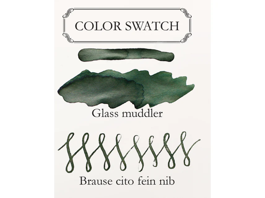 Dominant Industry Fountain Pen Ink (25mL) - Standard - A Log of Atlantis: Seaweed
