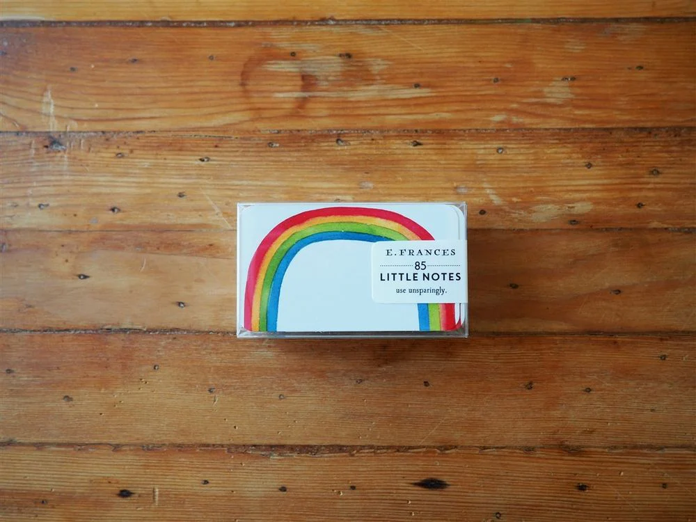 E. Frances Paper - 85 Card Set - Rainbow Little Notes
