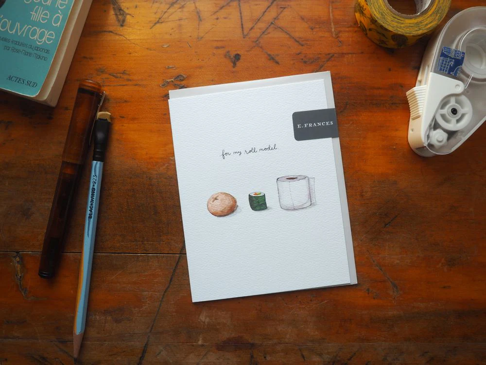 E. Frances Paper - Card - For my Roll Model