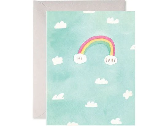 E. Frances Paper - Card - Hi Baby Sky