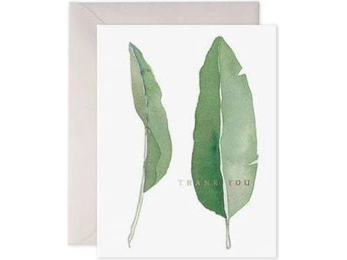 E. Frances Paper - Card - Thank You Leaves