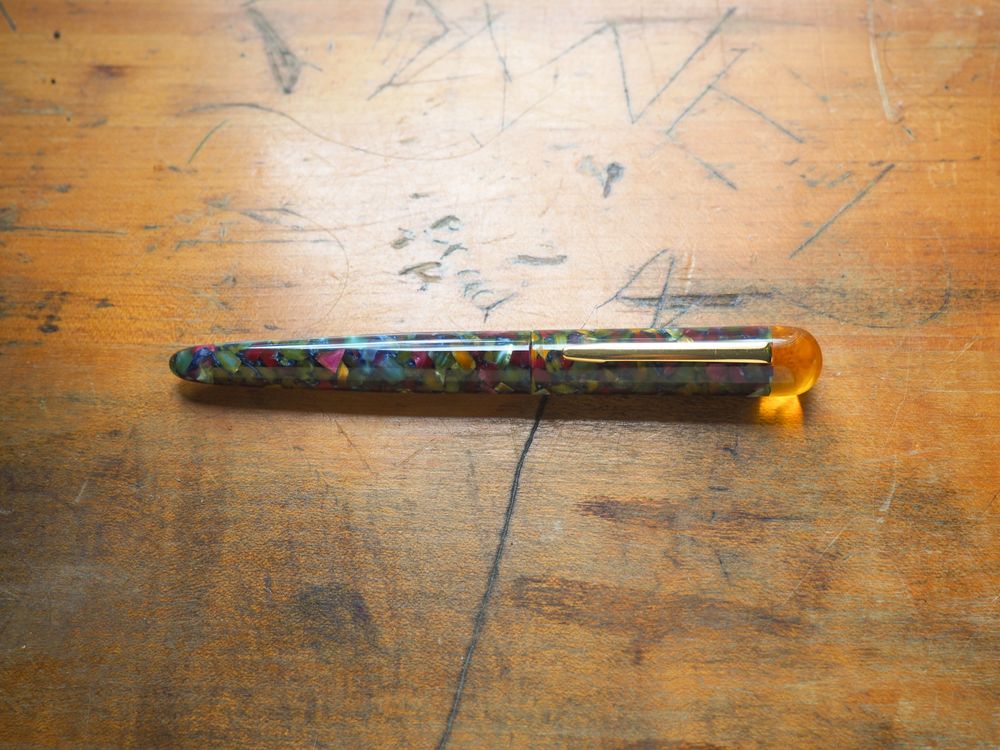 Edison Pen Co. Fountain Pen - Comet Brandywine