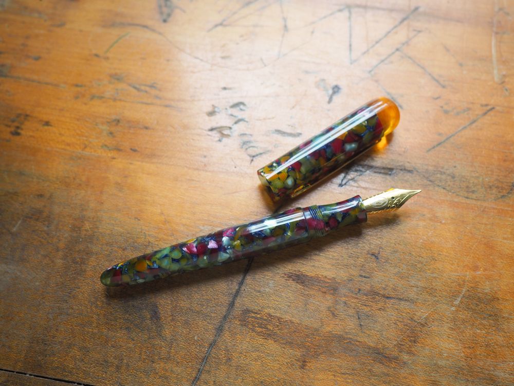 Edison Pen Co. Fountain Pen - Comet Brandywine - Image 2