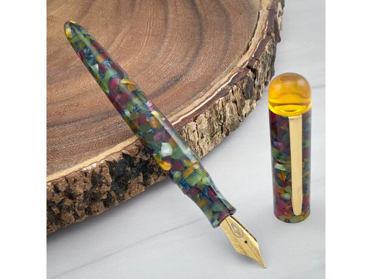 Edison Pen Co. Fountain Pen - Comet Brandywine - Image 4