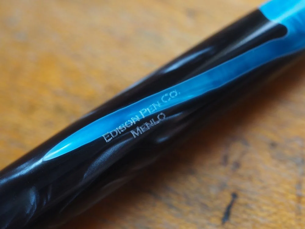 Edison Pen Co. Fountain Pen - Menlo Blue Grotto - Image 5