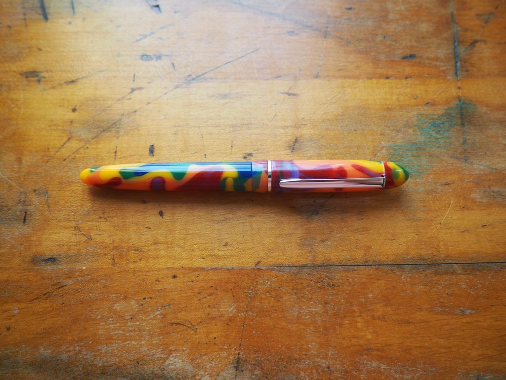 Edison Pen Co. Fountain Pen - Menlo Fingerpaints - Image 3