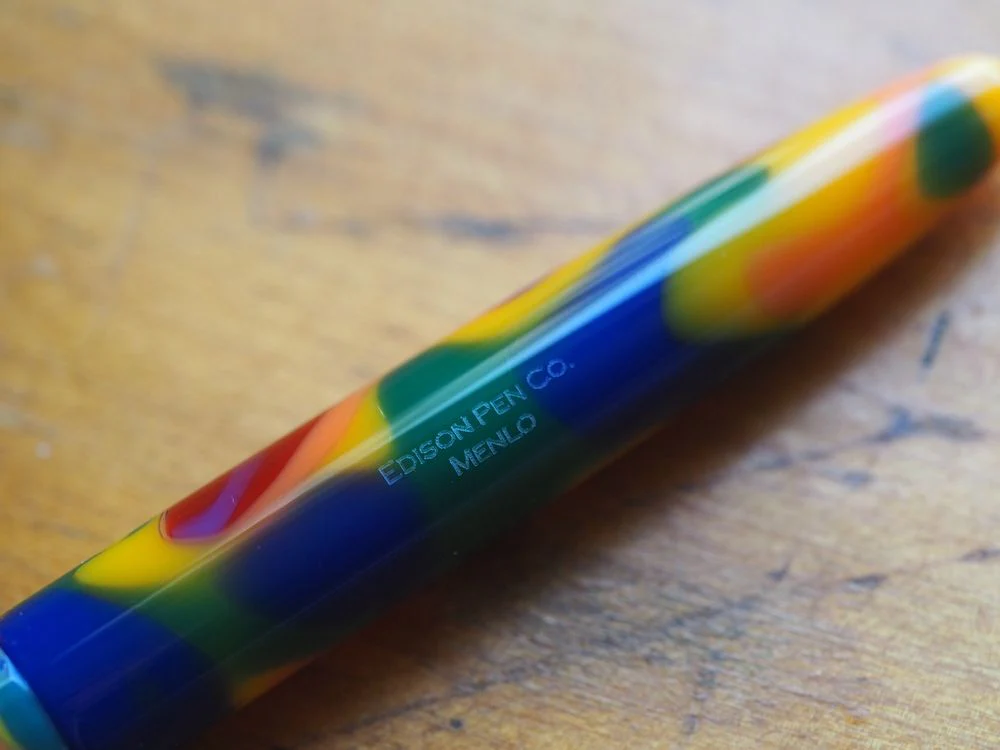 Edison Pen Co. Fountain Pen - Menlo Fingerpaints - Image 5