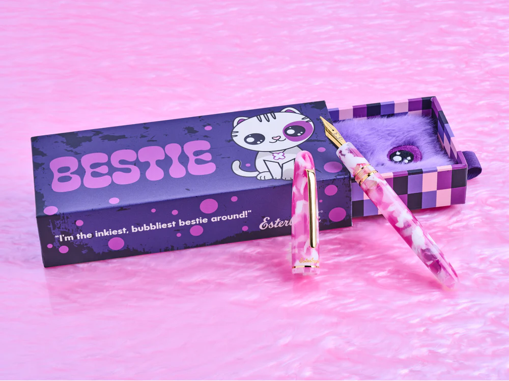 Esterbrook Bestie Estie Fountain Pen - Bubble Gum Pink - Image 2