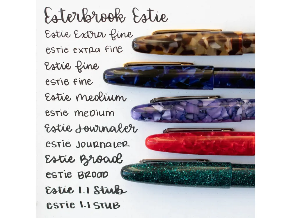 Esterbrook Estie Fountain Pen - Back to the Lands Edition - Gold Quirky Leaf - Specialty Nib - Image 3