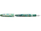Esterbrook Estie Fountain Pen - Sea Glass with Silver Trim
