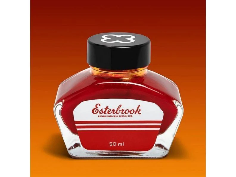 Esterbrook Fountain Pen Ink (50mL) - Shimmer Tangerine