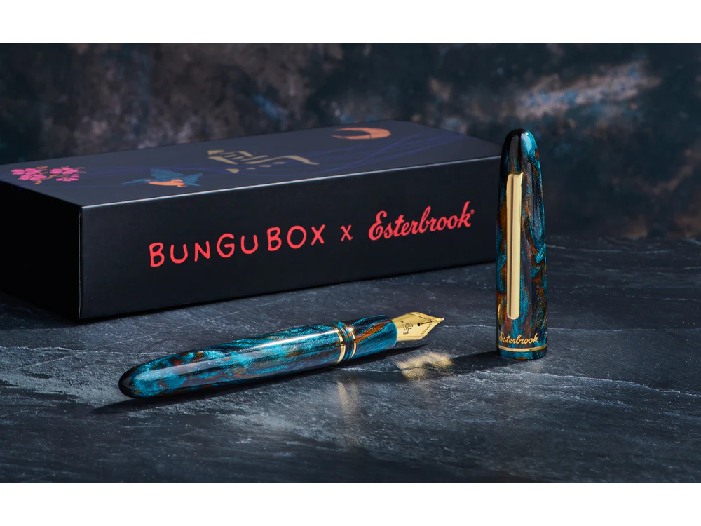 Esterbrook x BUNGUBOX Estie Fountain Pen - Limited Edition - Kingfisher - Image 2
